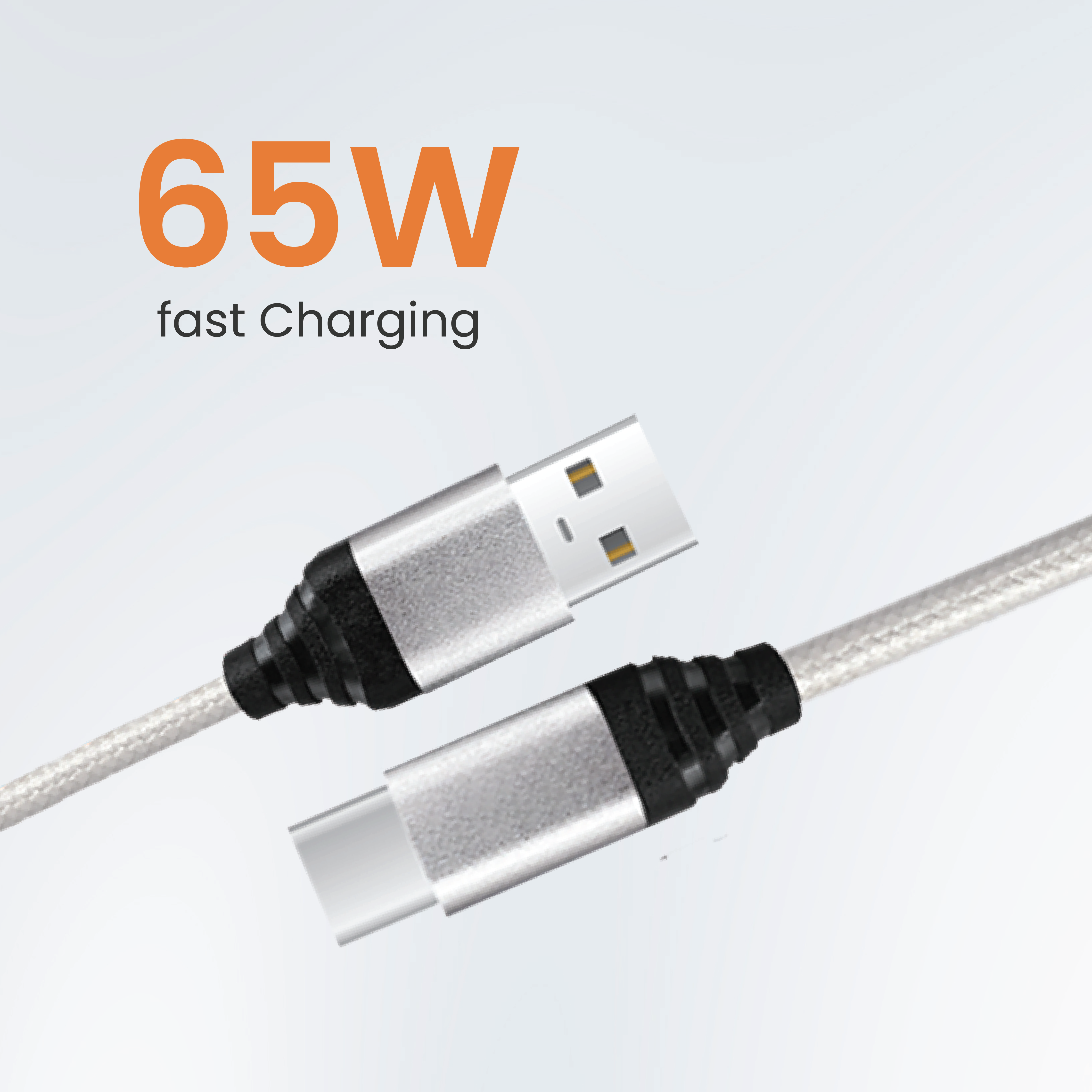 JC SSPEEDY GO 65W Braided USB → Type-C Cable